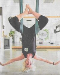 Fürther Nachrichten: "Aerial Yoga"
